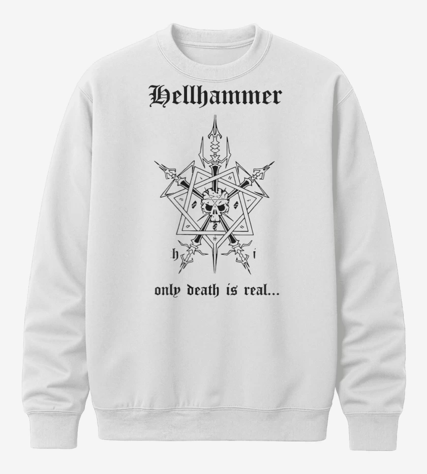 Poleron polo Hellhammer Only Death is Real N
