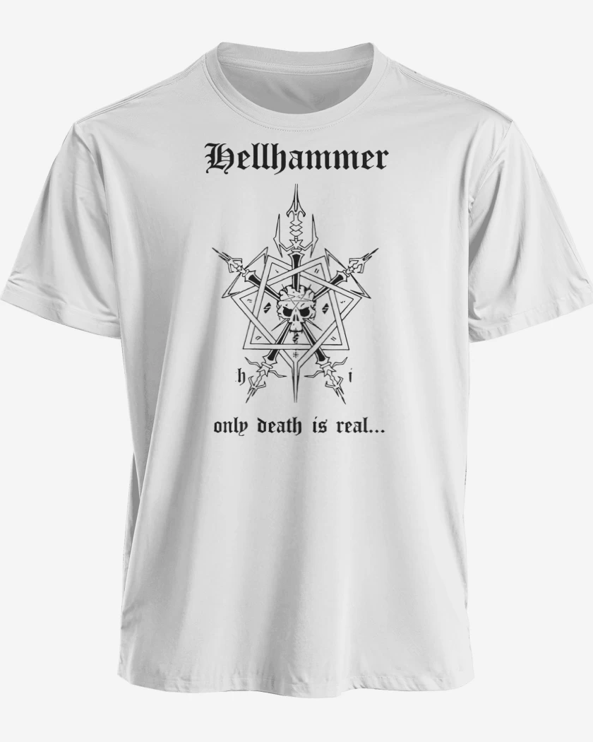 Polera premium Hellhammer Only Death is Real N