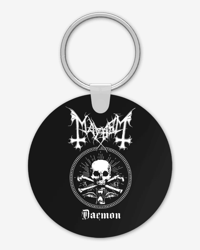 Llavero Mayhem Daemon Skull