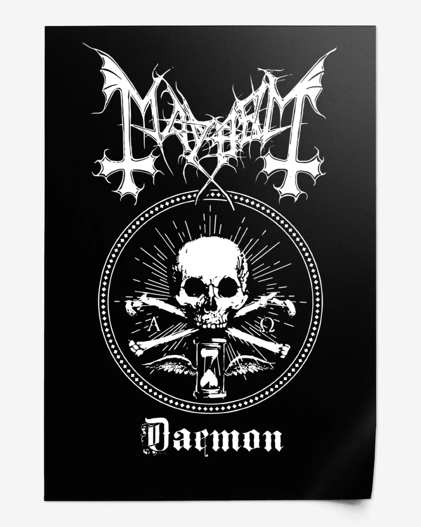 Print Mayhem Daemon Skull