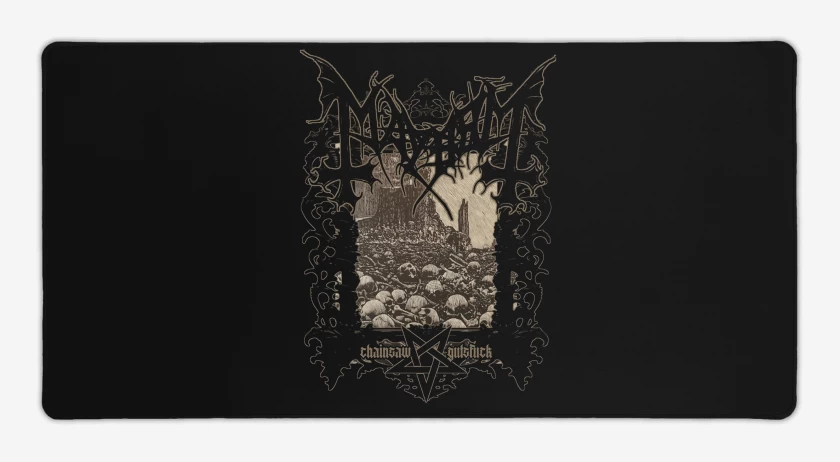 Mouse pad Gamer Mayhem Chainsaw Gutsfuck