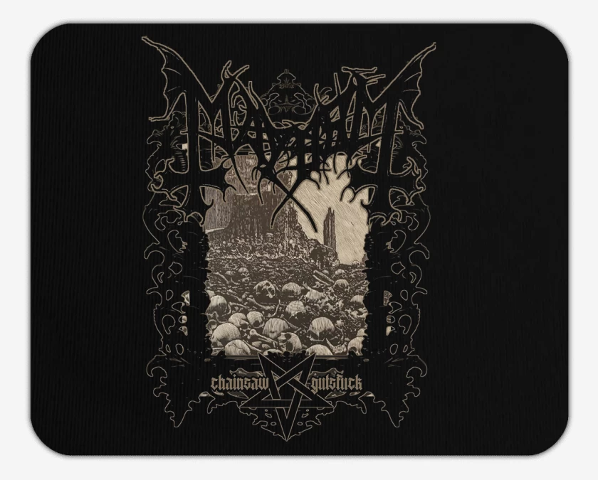 Mousepad Mayhem Chainsaw Gutsfuck