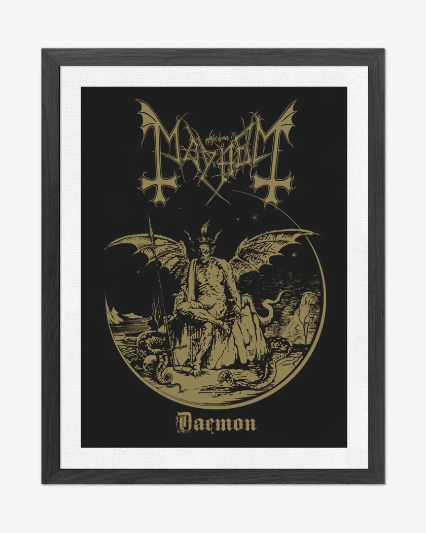 Cuadro decorativo Mayhem Daemon Lucifer