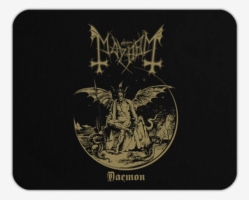 Mousepad Mayhem Daemon Lucifer
