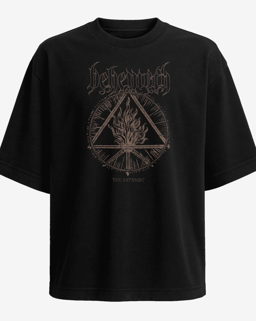 Polera Oversize Behemoth The Satanist
