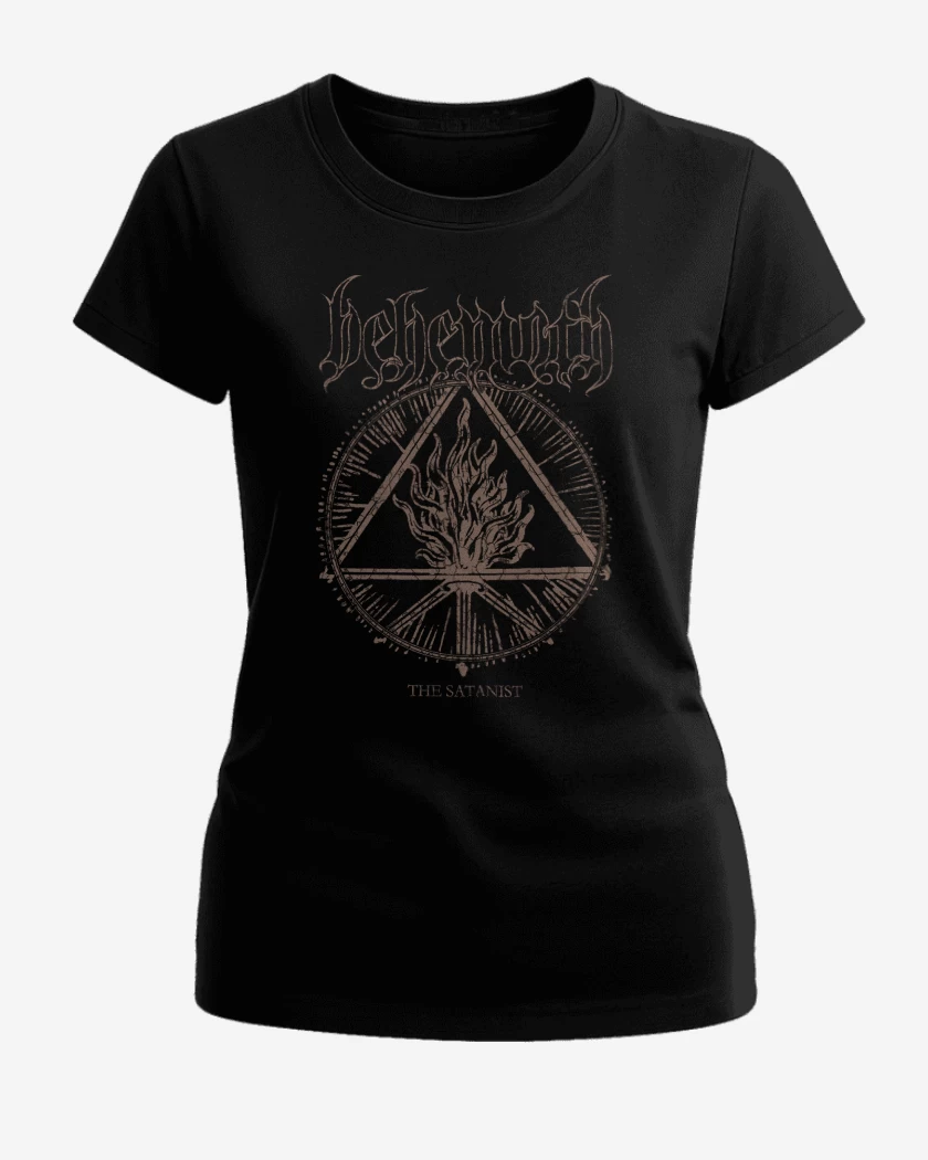 Polera de Mujer Negro de Behemoth The Satanist