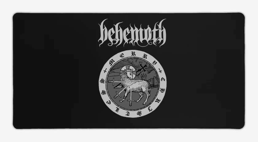 Mouse pad Gamer Behemoth Merry Christless