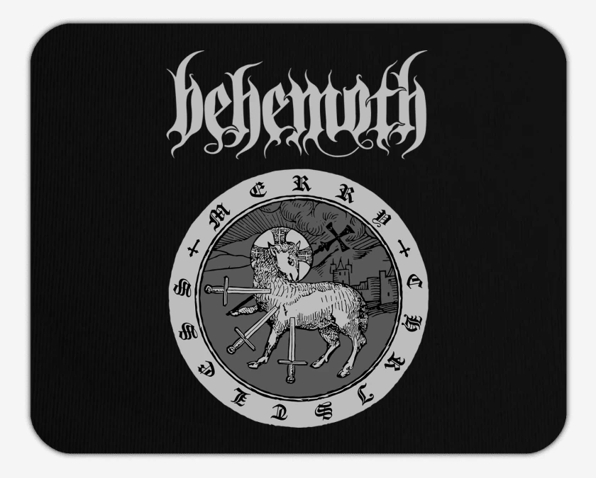 Mousepad Behemoth Merry Christless