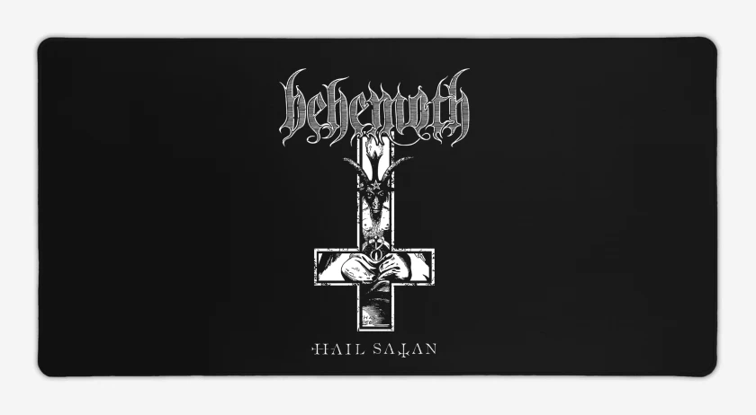 Mouse pad Gamer Behemoth Hail Satan