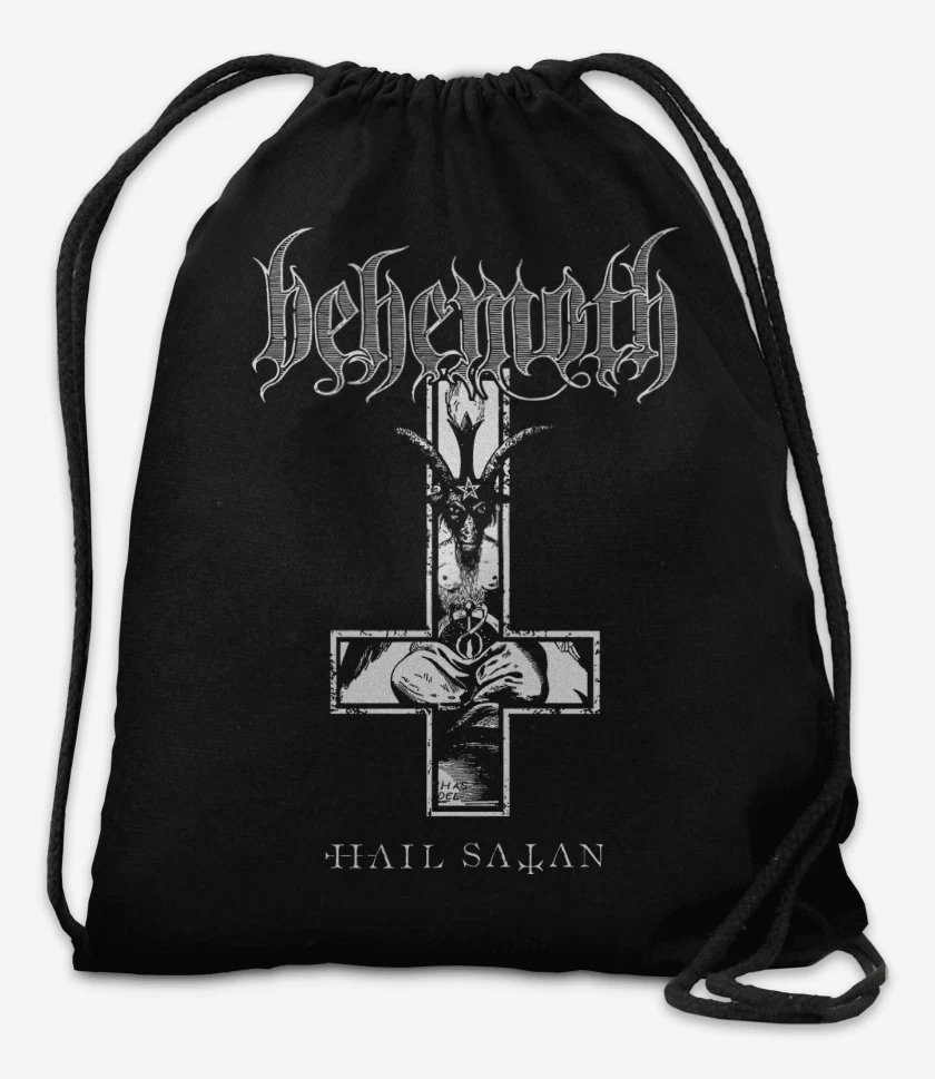 Mochila Negro de Behemoth Hail Satan