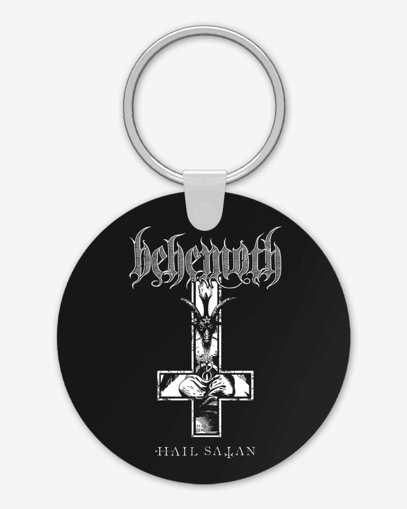 Llavero Behemoth Hail Satan