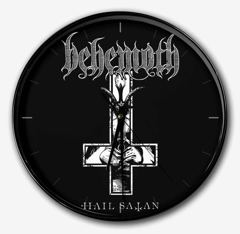 Reloj Negro de Behemoth Hail Satan