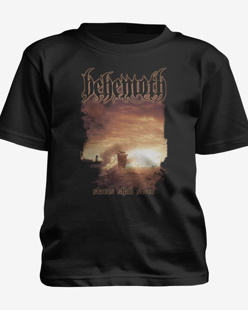 Polera de niño Behemoth Slaves Shall Serve