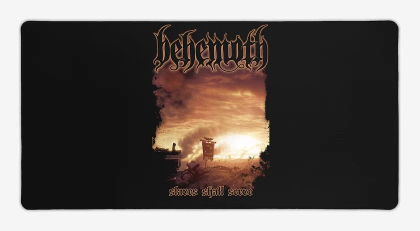 Mouse pad Gamer Behemoth Slaves Shall Serve