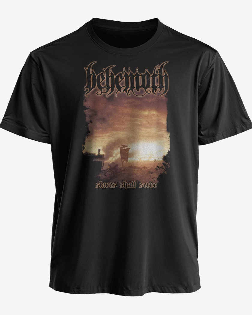 Polera Behemoth Slaves Shall Serve