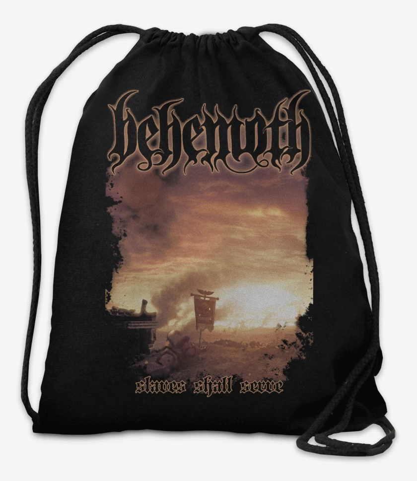Mochila Negro de Behemoth Slaves Shall Serve