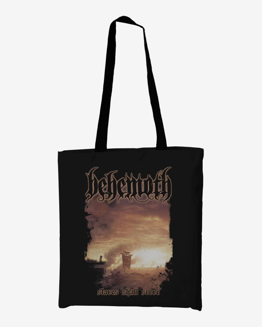 Totebag Behemoth Slaves Shall Serve