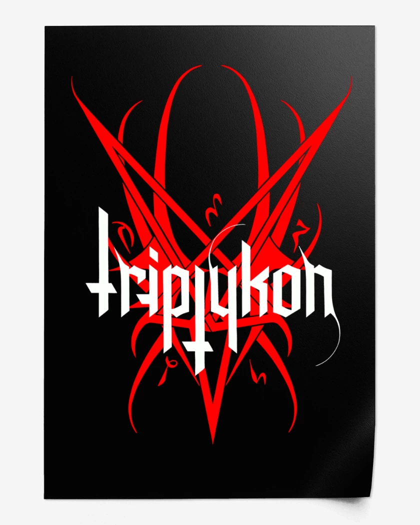 Print Negro de Triptykon Logo