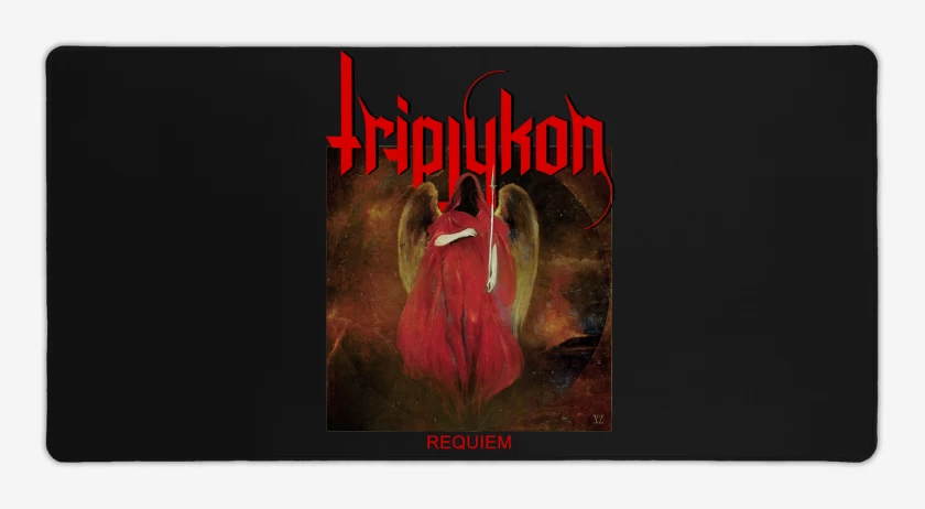 Mouse pad Gamer Negro de Triptykon Requiem