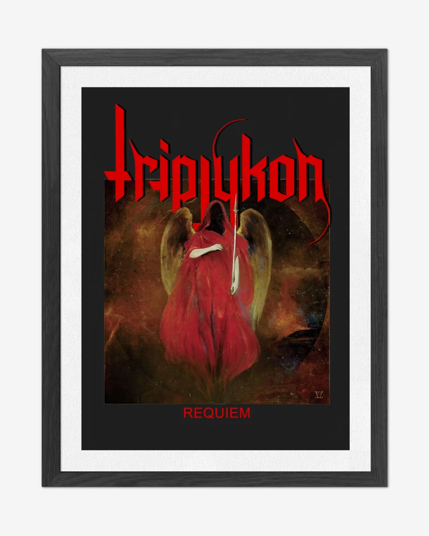 Cuadro decorativo Negro de Triptykon Requiem