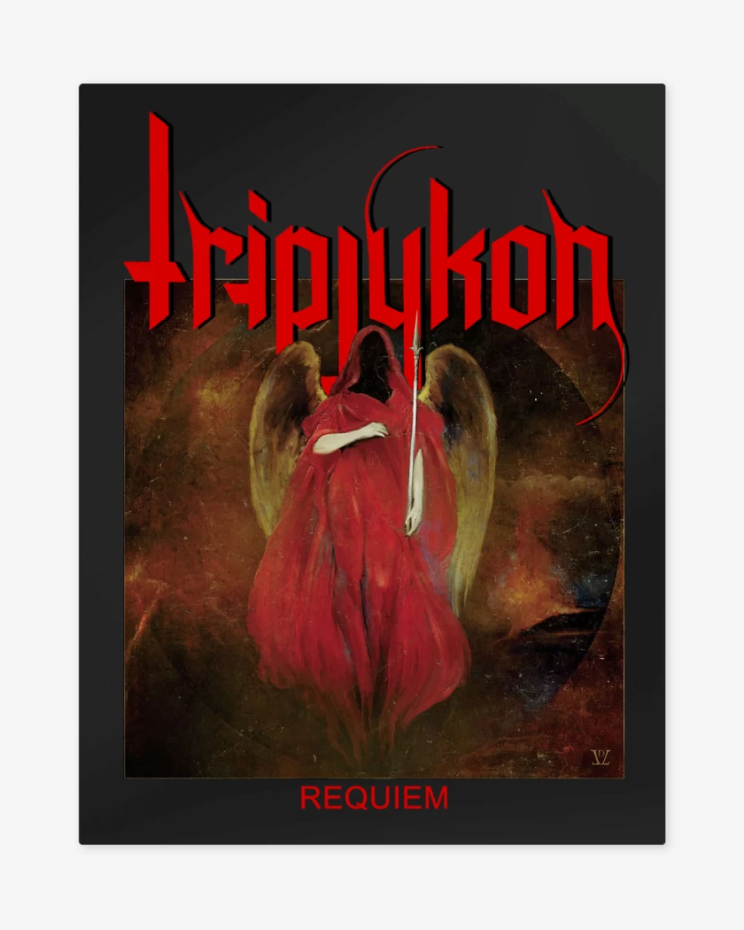 Print metalico Negro de Triptykon Requiem