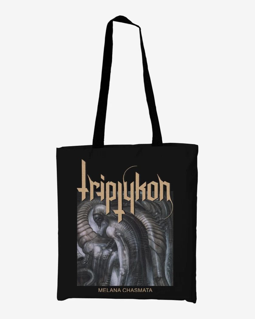 Totebag Negro de Triptykon Melan Chasmata