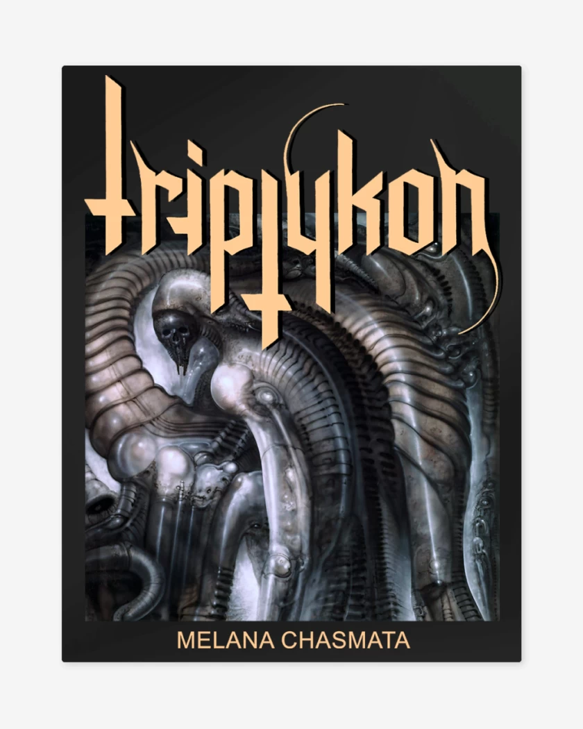 Print metalico Negro de Triptykon Melan Chasmata