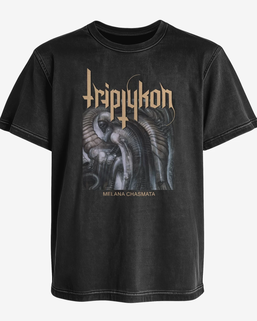 Polera desgastada Negro de Triptykon Melan Chasmata
