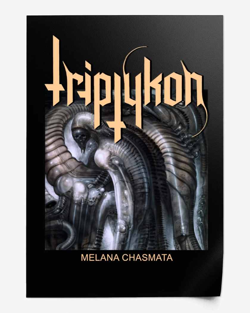 Print Negro de Triptykon Melan Chasmata
