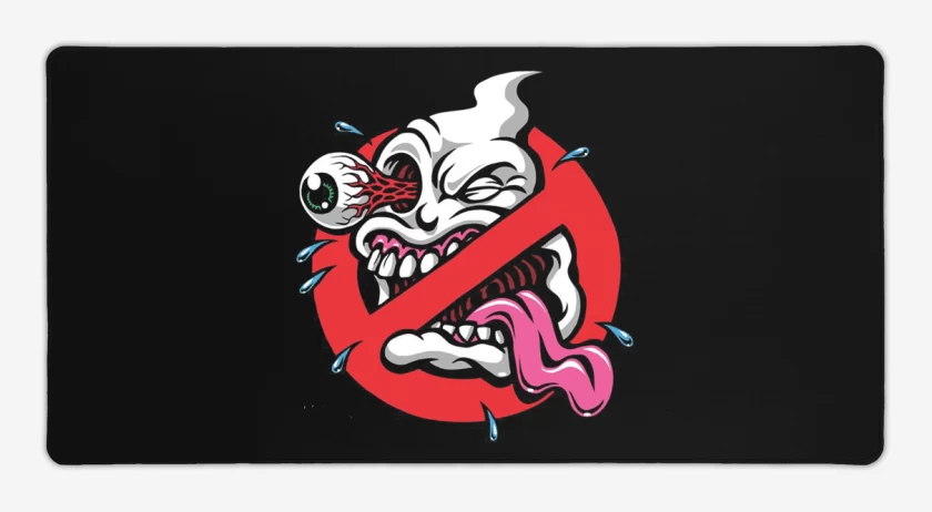 Mouse pad Gamer Negro de Ghost buster impresion directa