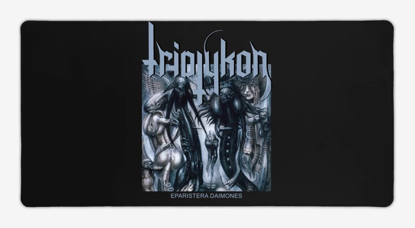 Mouse pad Gamer Negro de Triptykon Eparistera Daimones