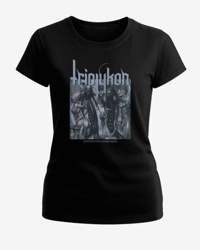 Polera de Mujer Negro de Triptykon Eparistera Daimones