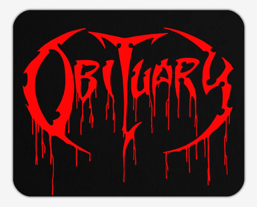 Mousepad Obiturary Logo