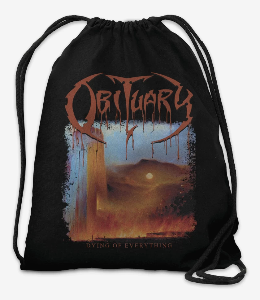 Mochila Negro de Obituary Dying of Everything