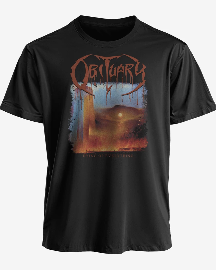 Polera premium Negro de Obituary Dying of Everything
