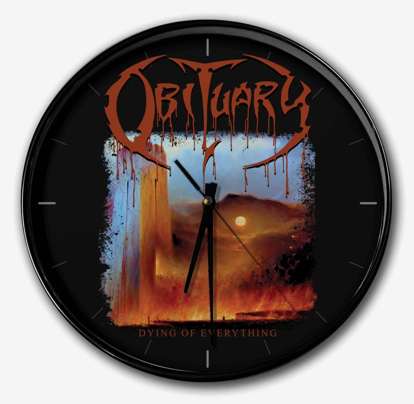 Reloj Negro de Obituary Dying of Everything