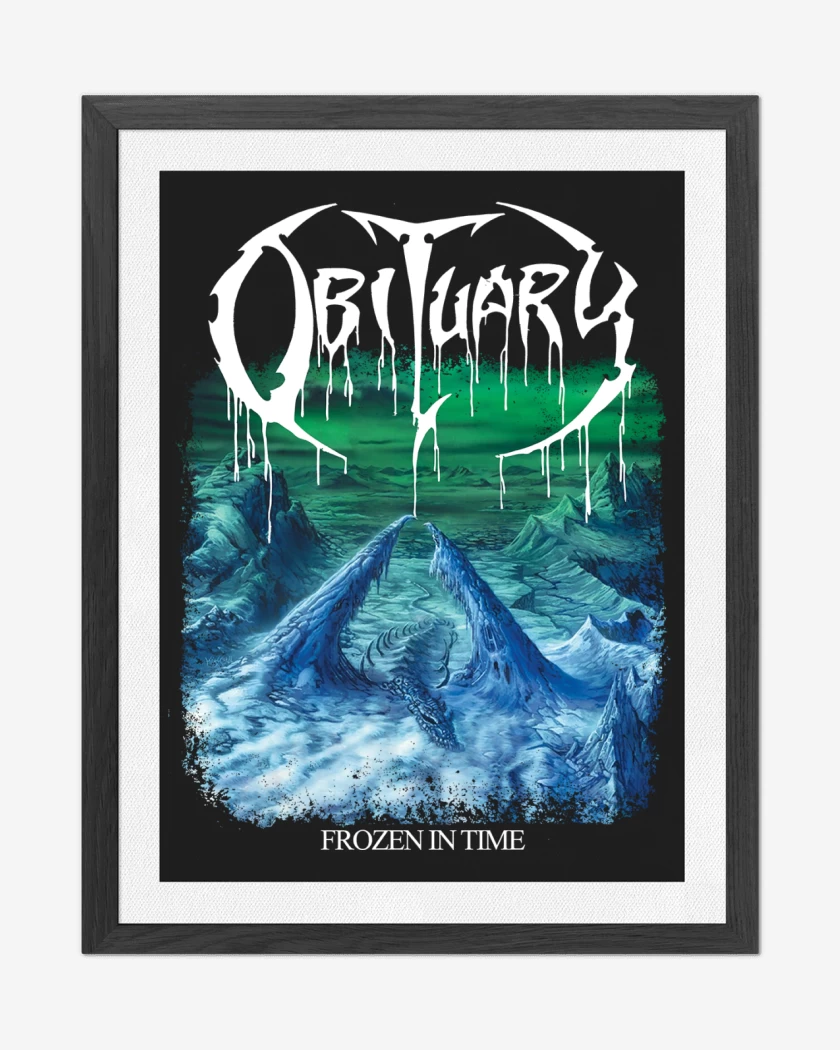 Cuadro decorativo Negro de Obituary Frozen in Time
