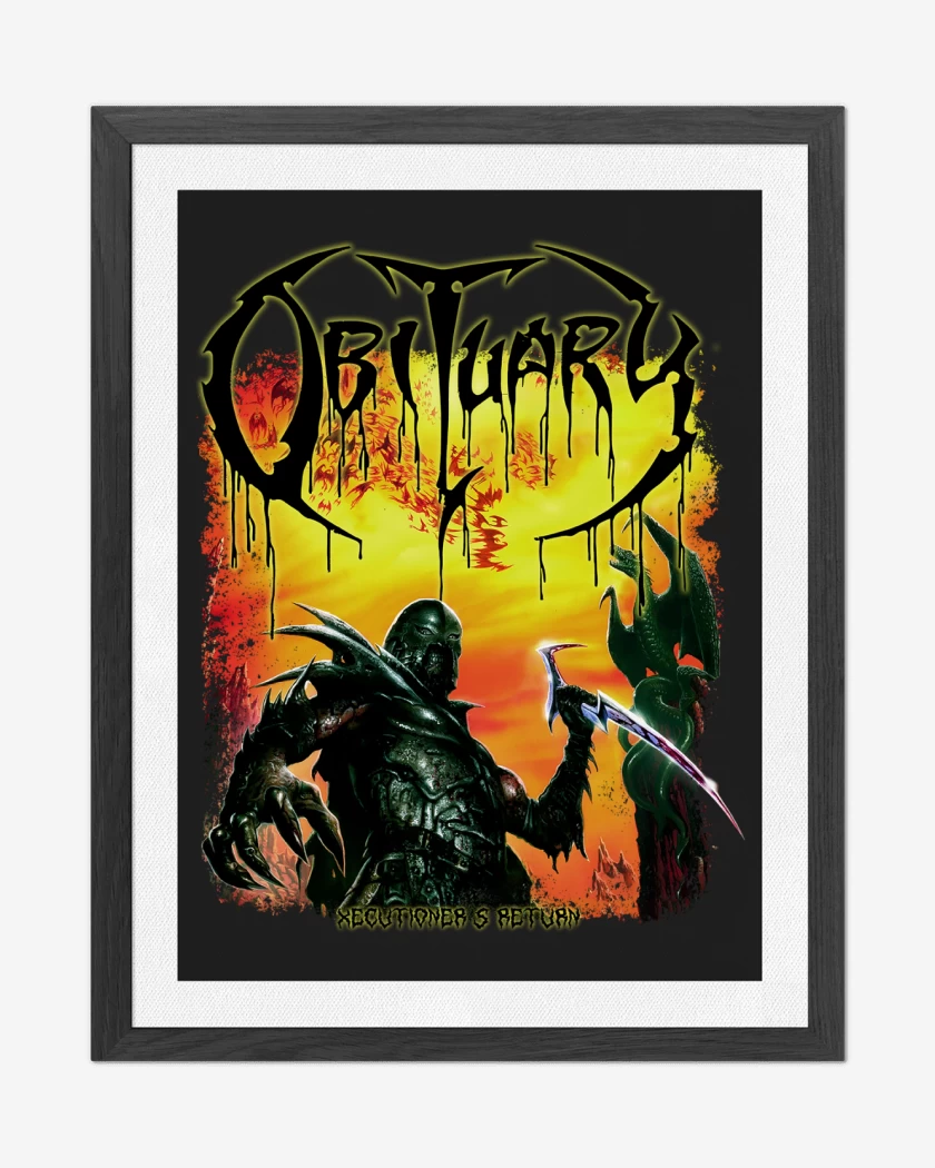 Cuadro decorativo Obituary Xecutioners Return