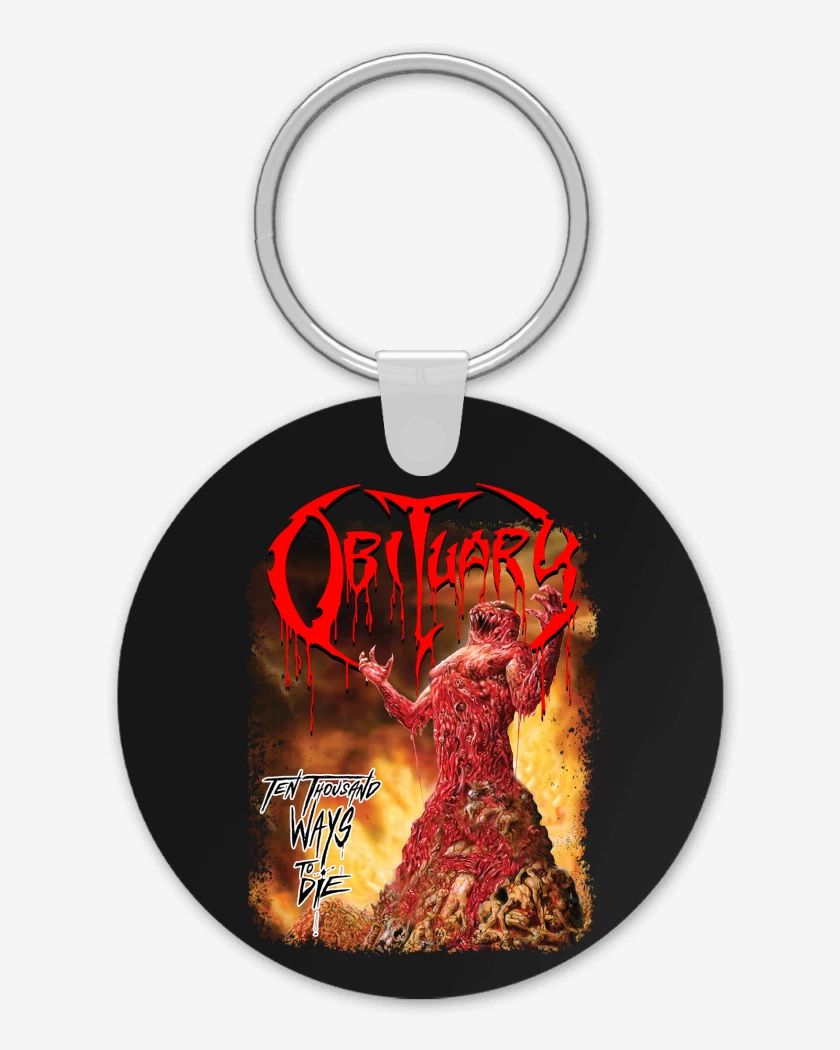 Llavero Obituary Ten Thousand Ways to Die 