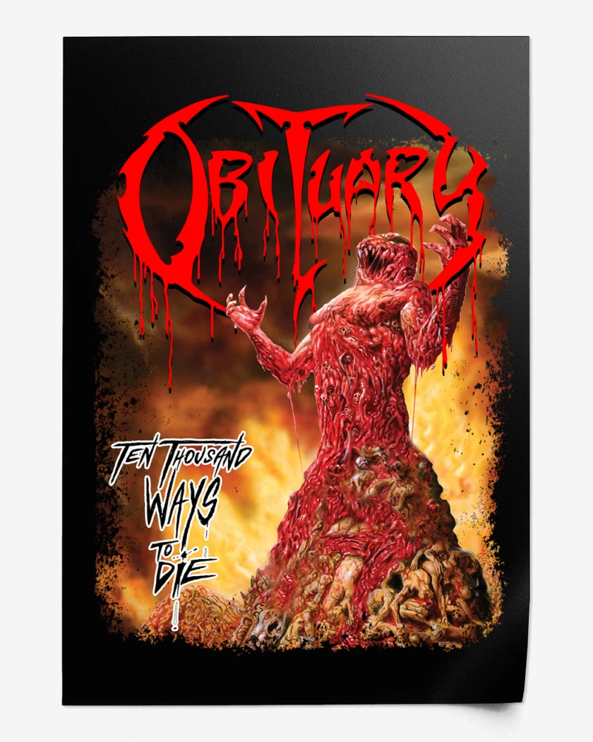 Print Obituary Ten Thousand Ways to Die 