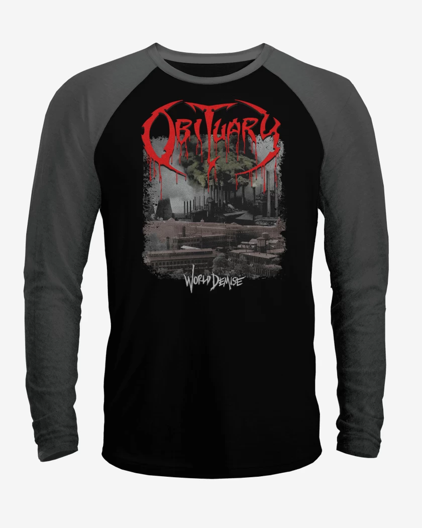 Polera Raglan Obiturary World Demise
