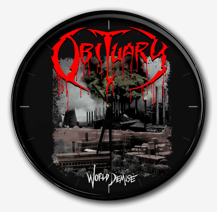 Reloj Negro de Obiturary World Demise