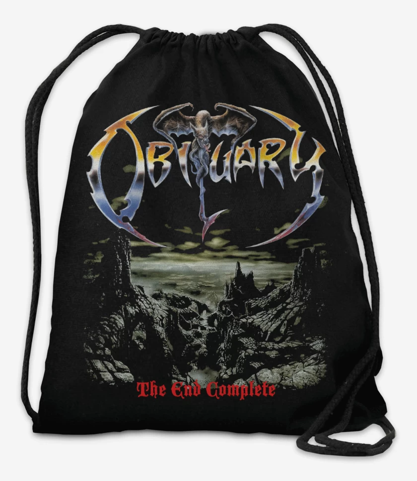 Mochila Negro de Obituary The End Complete