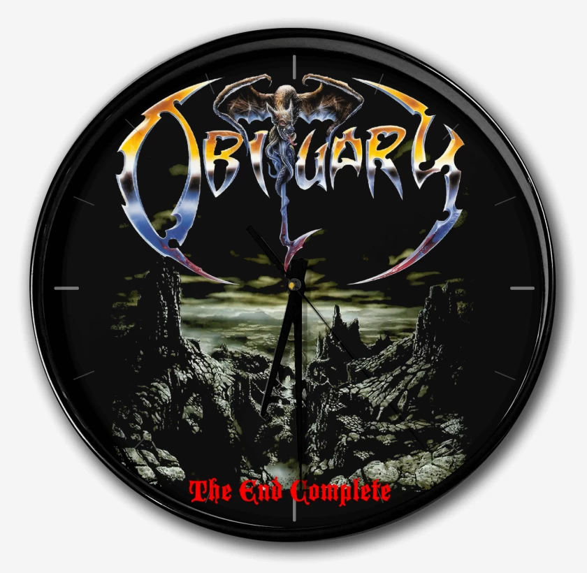 Reloj Negro de Obituary The End Complete