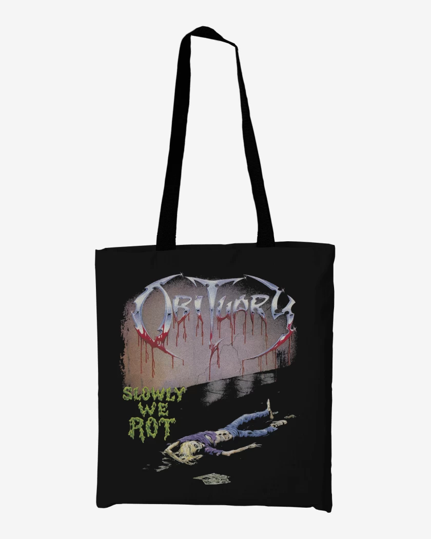 Totebag Obiturary Slowly We Rot