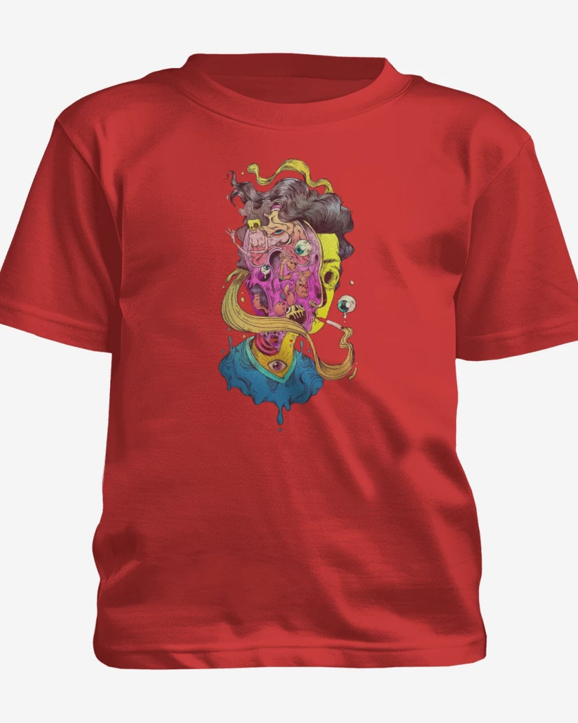 Polera de niño Rojo de Kha