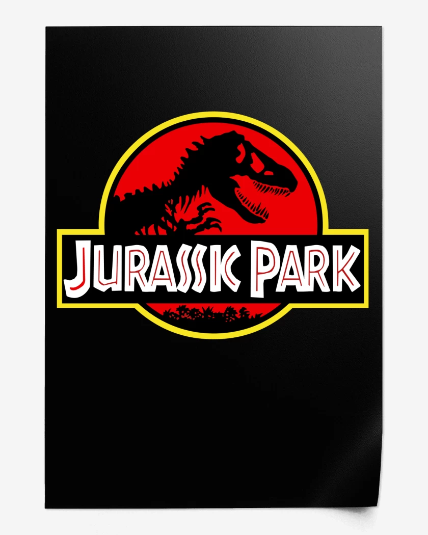 Print Jurassic Park Original Logo