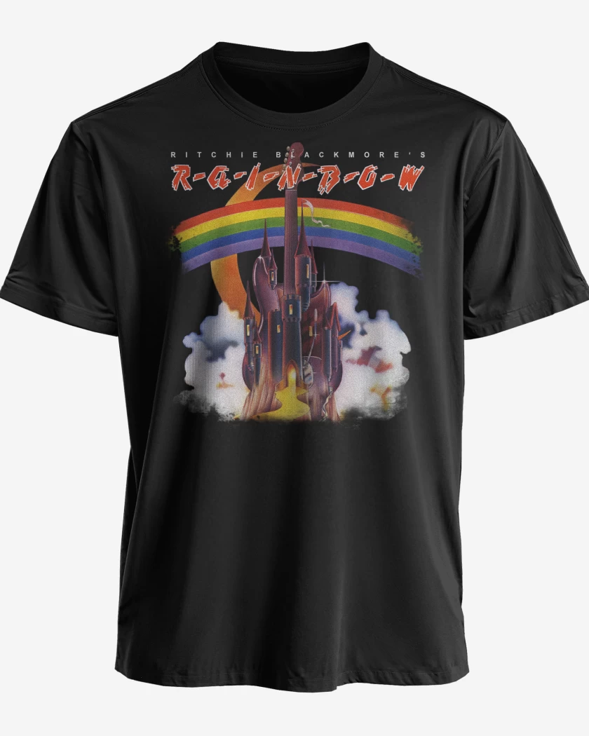 Polera premium Negro de Ritchie Blackmores Rainbow