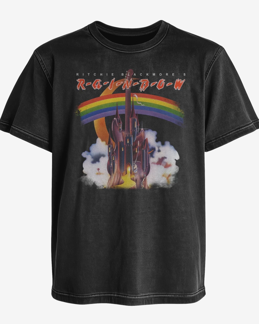 Polera desgastada Ritchie Blackmores Rainbow