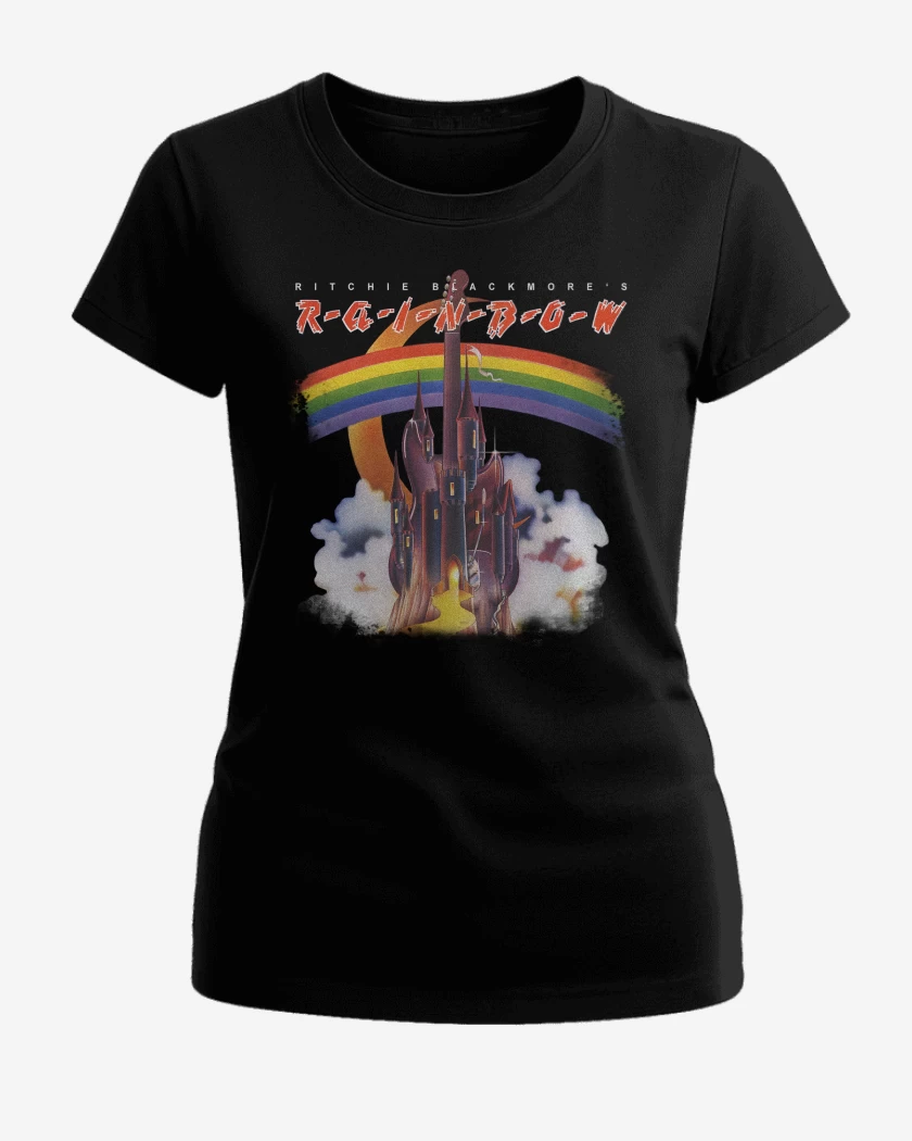 Polera de Mujer Negro de Ritchie Blackmores Rainbow